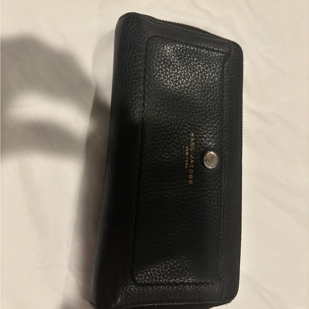 Marc Jacobs Black Textured Wallet